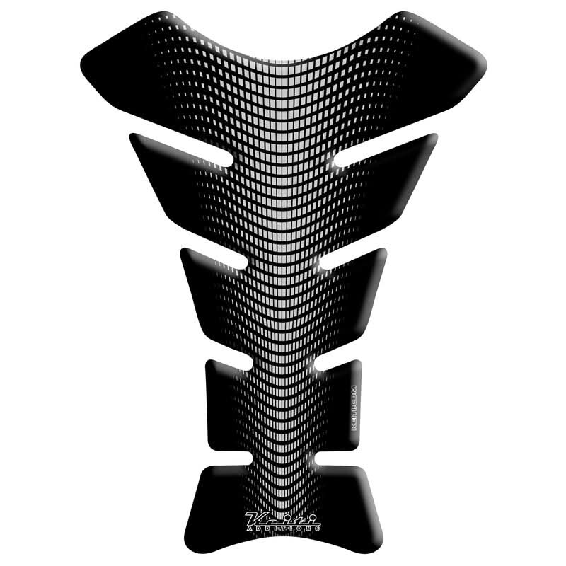 NAKLEJKA NA BAK TANKPAD KEITI WAVE SILVER 3