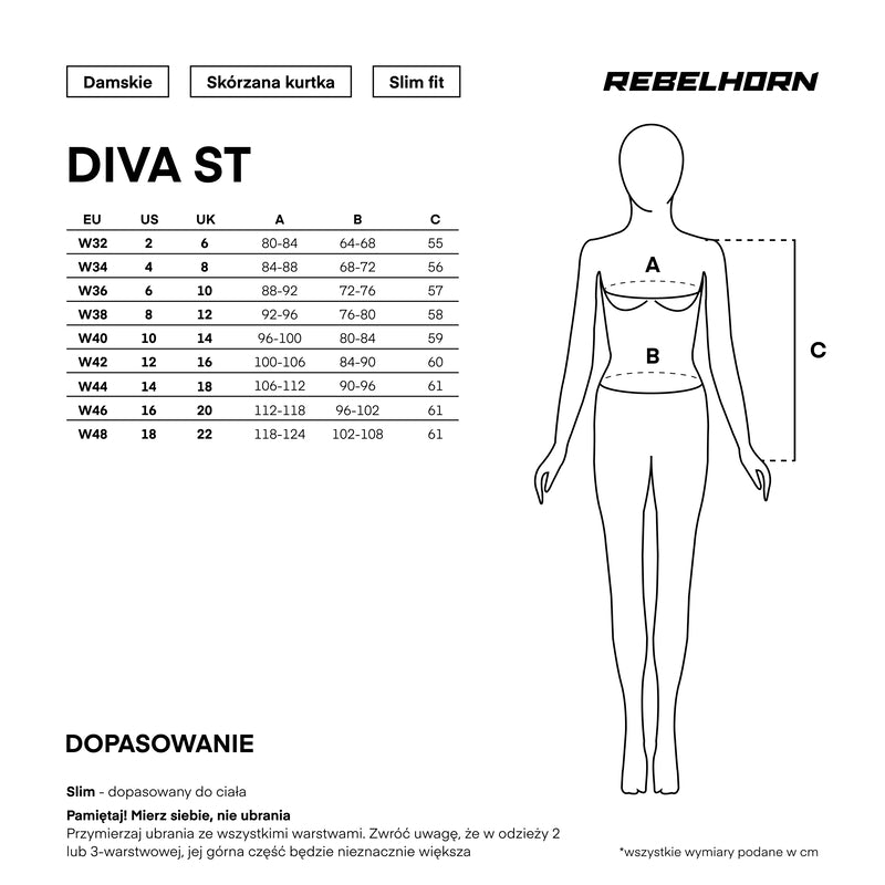 Kurtka motocyklowa skórzana damska Rebelhorn Diva St Black 42 349520_ZAL929453.jpg