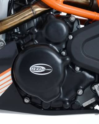 OSŁONA SILNIKA RG RACING KTM 390 DUKE UP TO 15/RC 390 UP TO 15, LEWA STRONA BLACK 3