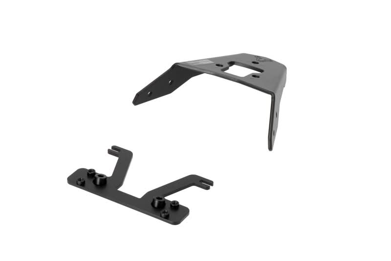 STELAŻ POD PŁYTĘ MONTAŻOWĄ KUFRA ALU-RACK SW-MOTECH SUZUKI SV 650/S(03-08) SV 1000/S(03-05) BLACK 1