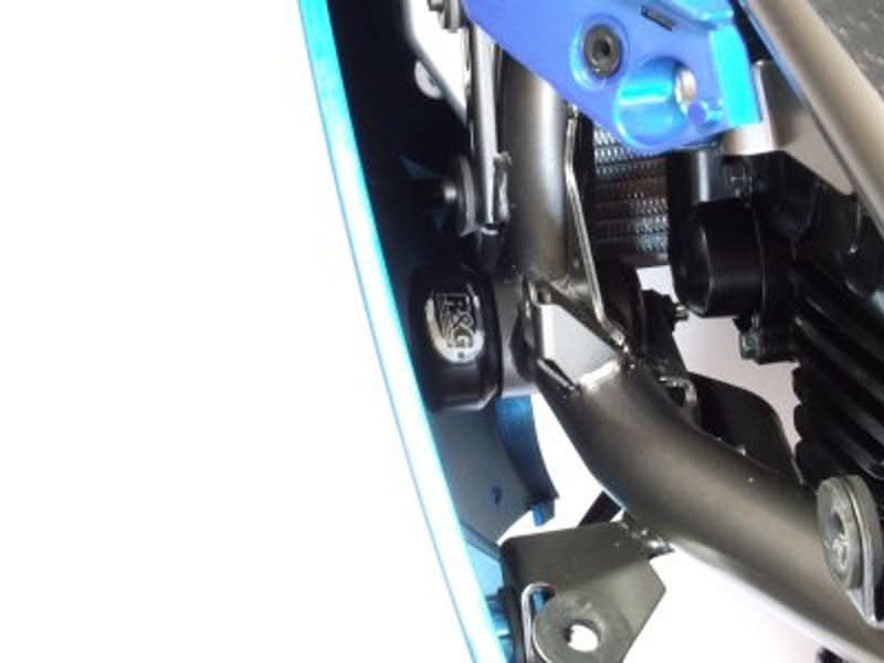 CRASHPADY POD OWIEWKI RG RACING KAWASAKI ER6-F (NINJA 650R) 2009- BLACK 1