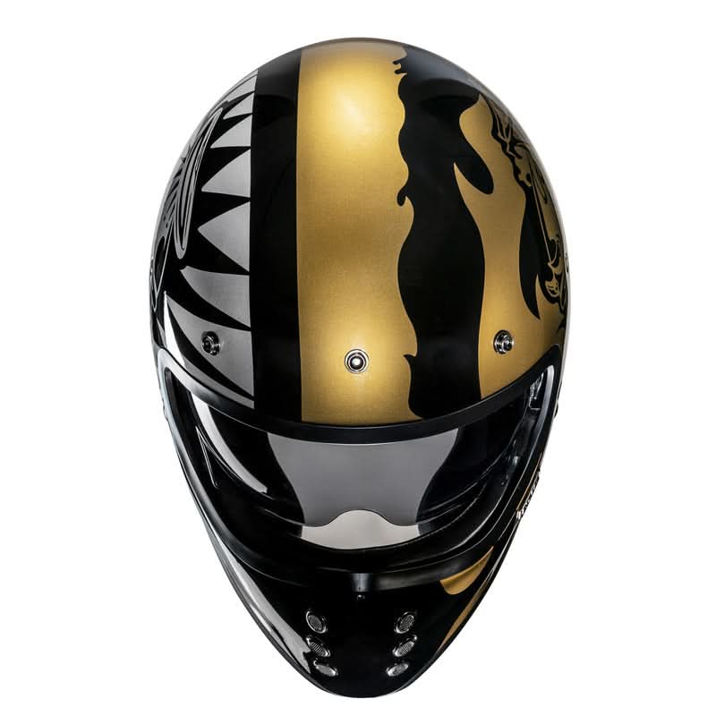 Kask Motocyklowy Hjc V60 Flame Black Gold 13 332260_ZAL752424.jpg