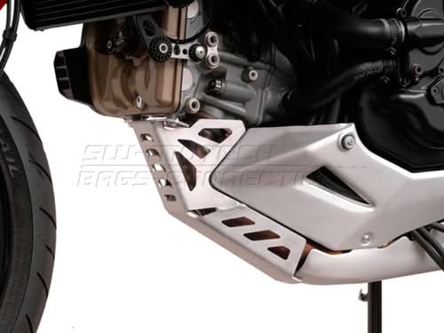 OSŁONA SILNIKA PŁYTA POD SILNIK SW-MOTECH DUCATI MULTISTRADA 1200/S (10-14) SILVER 1