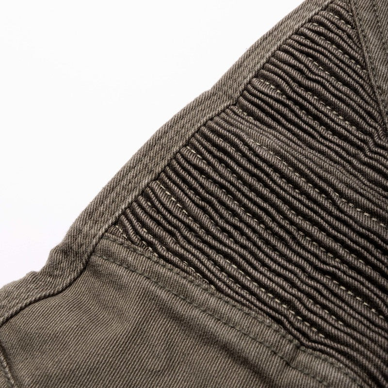 Jeansy motocyklowe damskie Rebelhorn Vandal Twill Olive 5 224497_ZAL635745.jpg