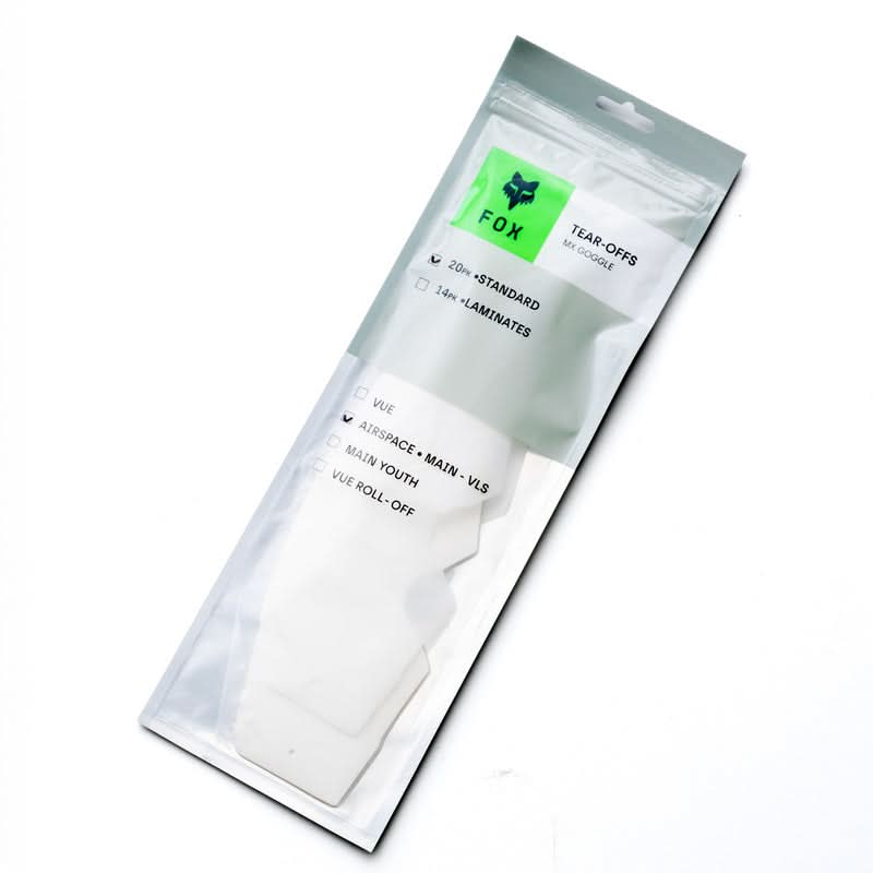 Zrywki Fox Mx24 Arspc/Main Std Tear Off 20Pk Clear 3 308746_ZAL744975.jpg