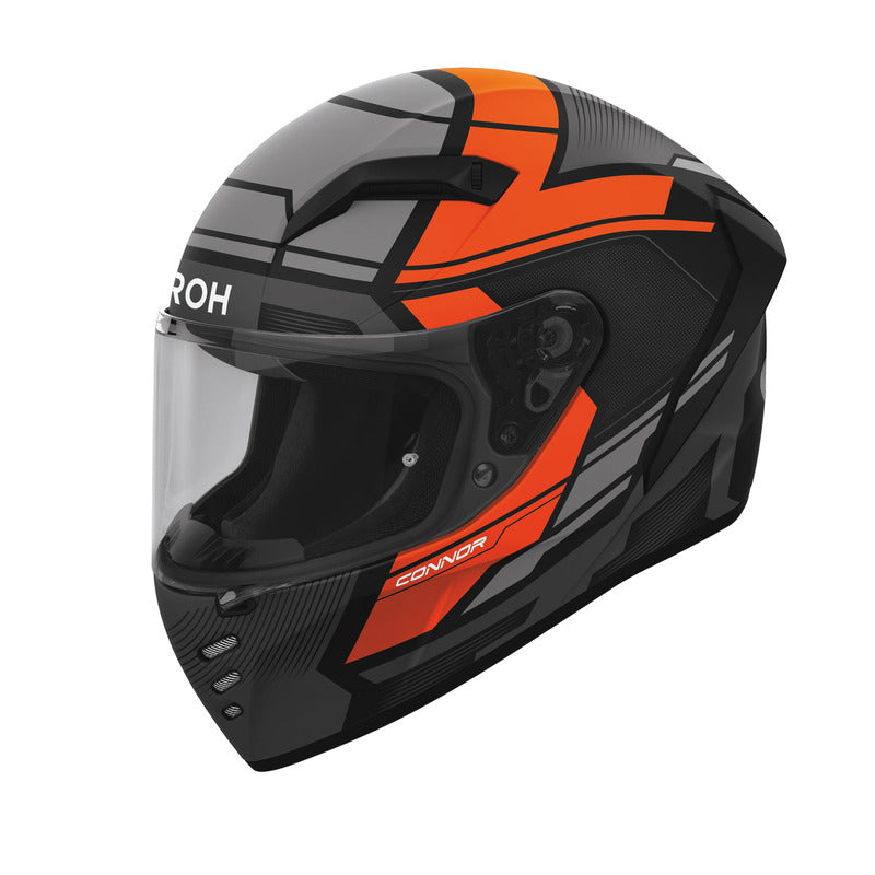 KASK MOTOCYKLOWY AIROH CONNOR EGO ORANGE MATT S 2