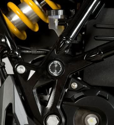 ZAŚLEPKA RAMY RG RACING TYŁ HUSQVARNA NUDA, BMW F650GS 08-/F700GS 13- 1