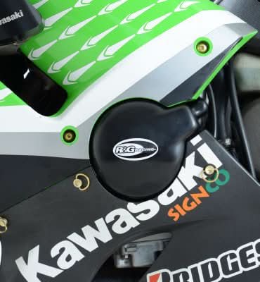 OSŁONA SILNIKA RG RACING KAWASAKI ZX6-R 05-06, LEWA STRONA OSŁONA GENERATORA BLACK 1