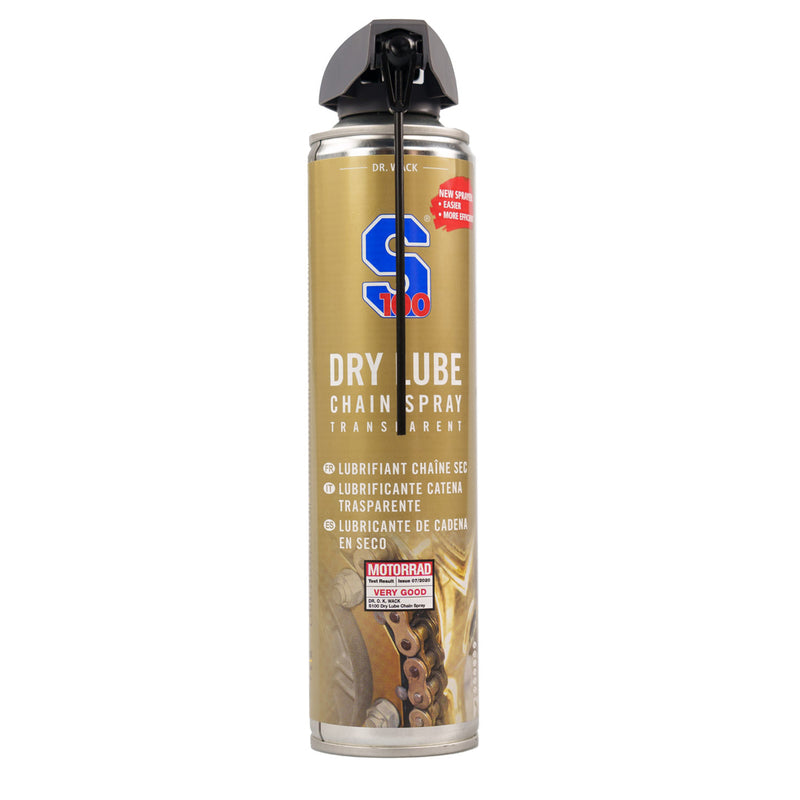 SMAR DO ŁAŃCUCHA W SPRAYU S100 DRY LUBE CHAIN SPRAY 400ML 5