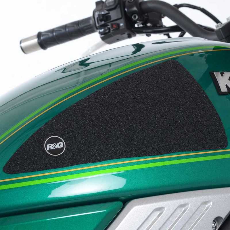 NAKLEJKA NA BAK TANKPAD ANTYPOŚLIZGOWY 2 CZĘŚCI RG RACING KAWASAKI Z650RS 22- TRACTION GRIPS BLACK 1