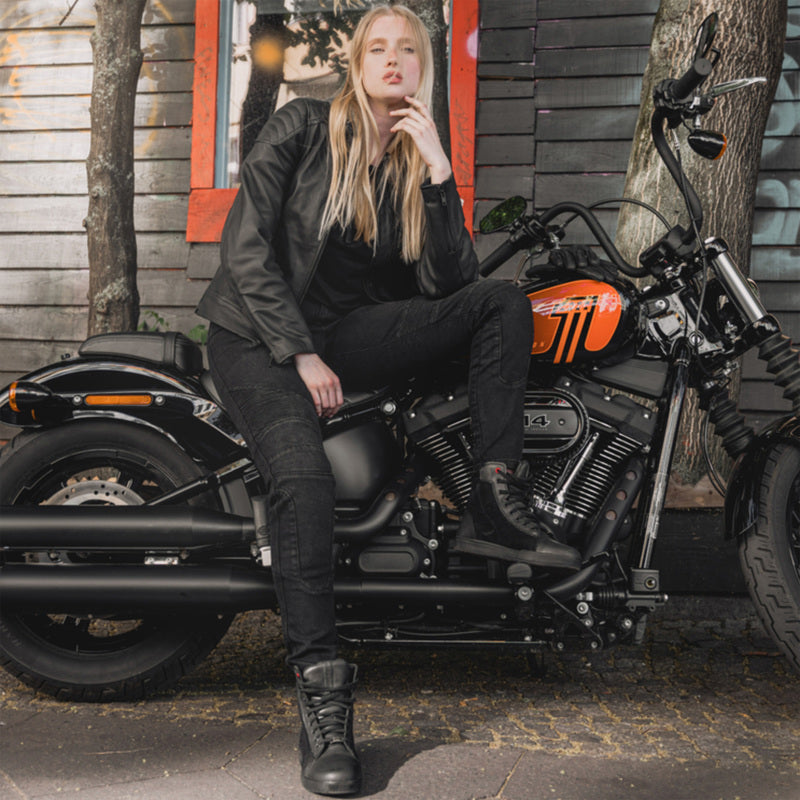 Jeansy motocyklowe damskie Rebelhorn Vandal Twill Olive 9 224497_ZAL635751.jpg