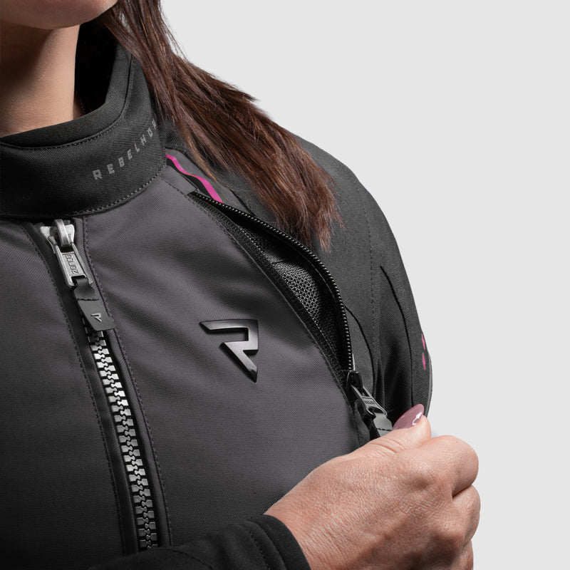 Kurtka motocyklowa tekstylna damska Rebelhorn Swift Black Dark Grey Pink 11 349815_ZAL908495.jpg