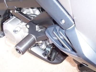 CRASHPADY CLASSIC RG RACING SUZUKI DL1000 V-STROM 06- 13 BLACK 1