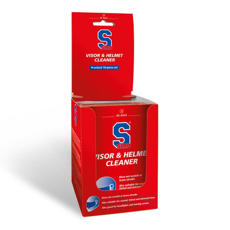 CHUSTECZKA CZYSZCZĄCA DO KASKU S100 VISOR & HELMET CLEANER 1SZT 1