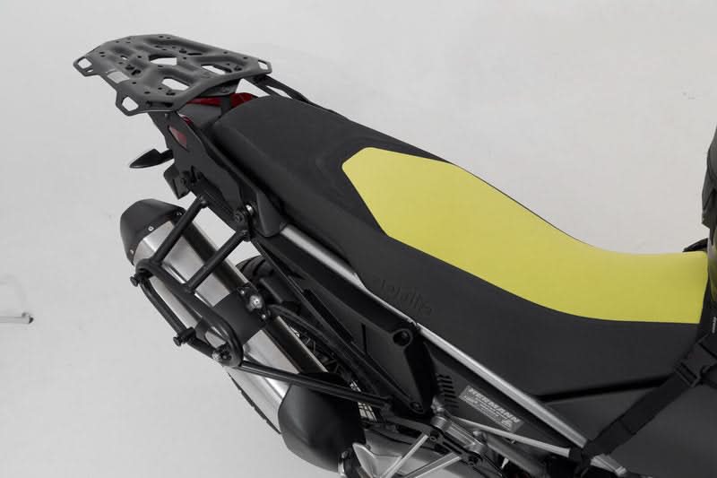 ZESTAW KUFRÓW BOCZNYCH URBAN ABS I STELAŻY SW-MOTECH APRILIA TUAREG 660 (21-) BLACK 2X16,5L 9