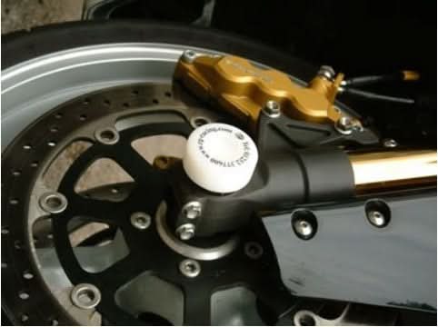 SLIDERY PRZEDNIEGO ZAWIESZENIA RG RACING GSXR UP TO K1 BLACK 1