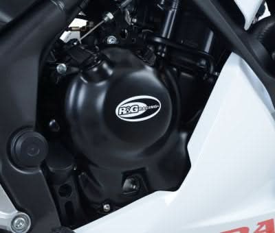 ZESTAW OSŁON SILNIKA RG RACING HONDA CBR300R/CB300R 18-, (2 CZĘŚCI) BLACK 1