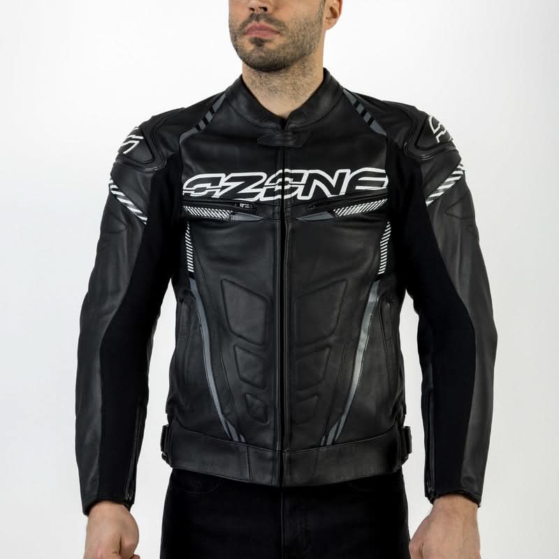 Kurtka Skórzana Ozone Rs600 Black/White 9 214473_ZAL494890.jpg