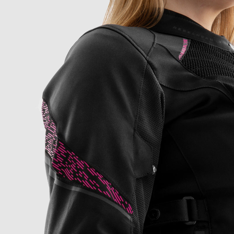 Kurtka motocyklowa tekstylna damska Rebelhorn Jax Black Pink 42 323460_ZAL761114.jpg