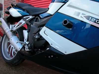 CRASHPADY CLASSIC RG RACING BMW K1200 S BLACK 1