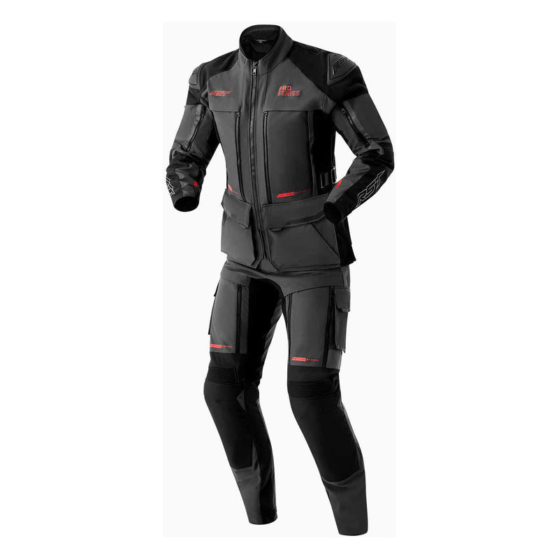 Kurtka motocyklowa tekstylna RST Pro Series Adventure D3O Grey Black 5 356296_ZAL834088.jpg