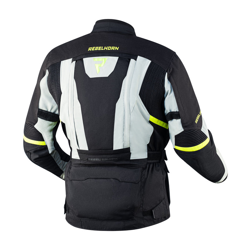 Kurtka motocyklowa tekstylna Rebelhorn Hardy 2 Grey Black Flo Yellow 3 172182_ZAL610294.jpg