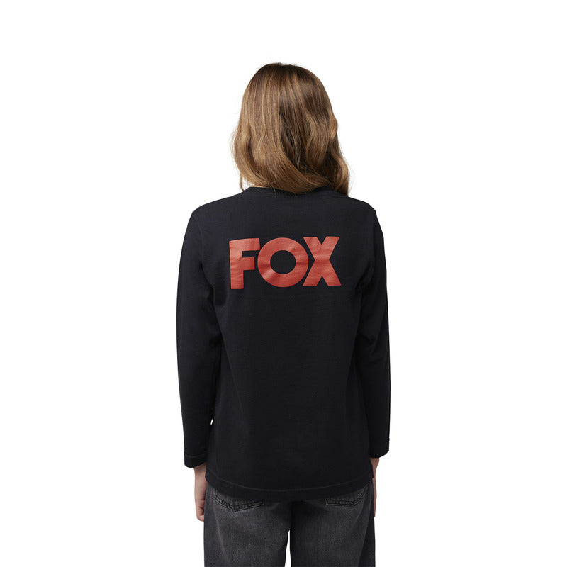 Koszulka Z Długim Rękawem Fox Junior Heritage Black 15 311178_ZAL719732.jpg