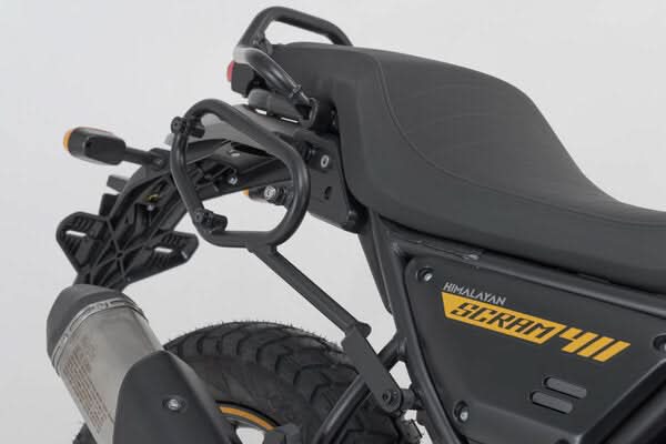 ZESTAW SAKW I STELAŻY LEGEND GEAR LC BLACK EDITION SW-MOTECH ROYAL ENFIELD HIMALAYAN SCRAM 411 (22-) 5