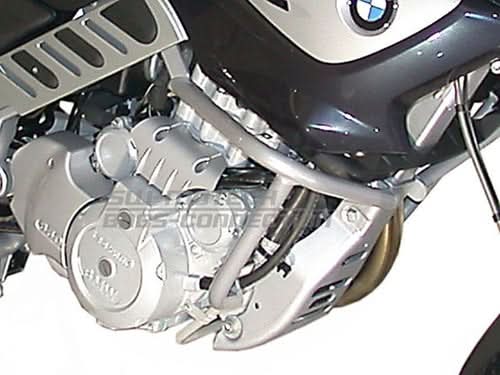 CRASHBAR/GMOL SW-MOTECH BMW F 650 CS SCARVER (02-06) SILVER 1