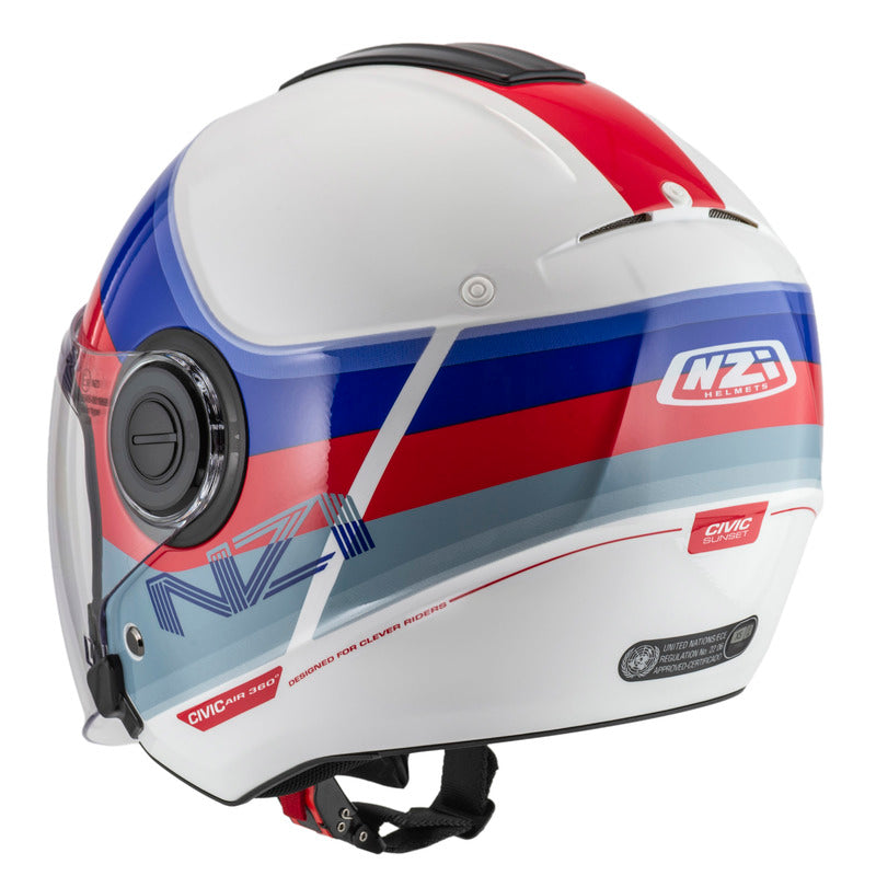 Kask Motocyklowy NZI Civic Sunset White Blue Red 3 362458_ZAL854754.jpg