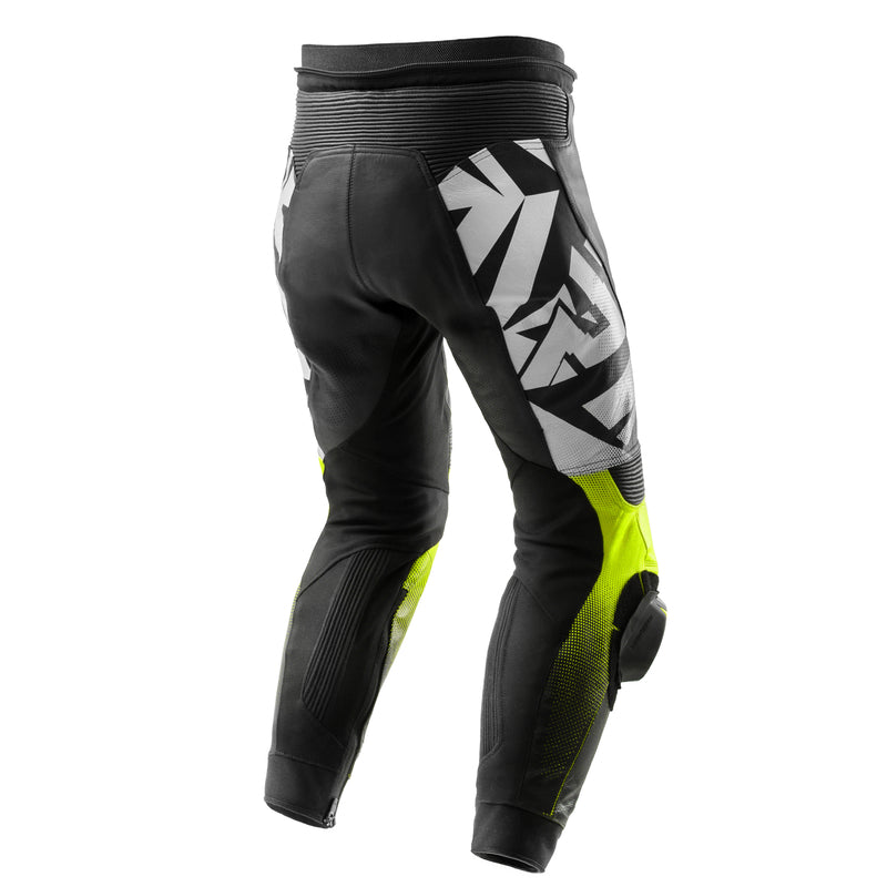Spodnie motocyklowe skórzane Rebelhorn Inferno Black White Fluo Yellow 3 324030_ZAL787710.jpg