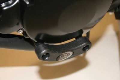 SLIDERY SILNIKA RG RACING TRIUMPH SPEED TRIPLE 05-15, LEWA STRONA BLACK 1