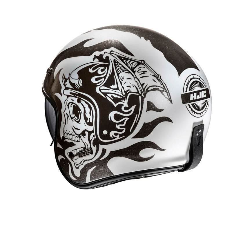 Kask Motocyklowy Hjc V31 Flame White Black 11 332705_ZAL753500.jpg