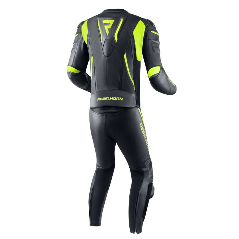 Spodnie motocyklowe skórzane Rebelhorn Fighter Black Fluo Yellow 7 213554_ZAL595837.jpg