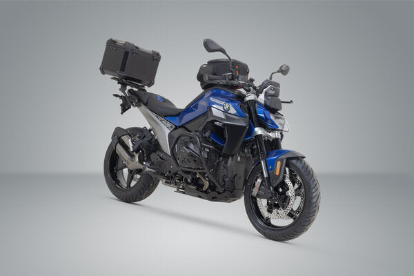 ZESTAW KUFRA CENTRALNEGO TRAX ADV SW-MOTECH BMW R 1300 R / R 1300 RS (25-) SILVER 3