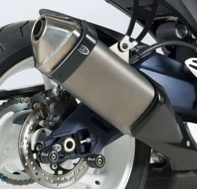 OSŁONA TŁUMIKA RG RACING GSX-R600 L1, CBR1000RR (08-) BLACK 1