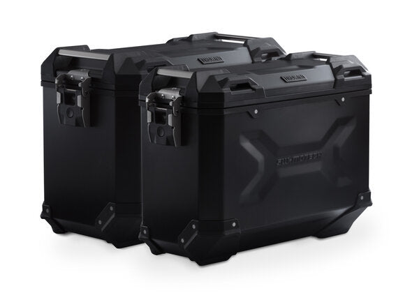 ZESTAW KUFRÓW BOCZNYCH TRAX ADV I STELAŻY SW-MOTECH TRIUMPH TIGER 900 GT/RALLY PRO BLACK 45/37L 1