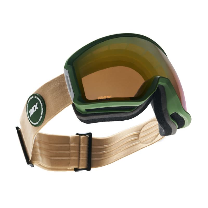 Gogle Snowboardowe Imx Peak Green Matt/Sand - Szyba Podwójna Gold Irridium + Brown 4 268303_ZAL548406.jpg