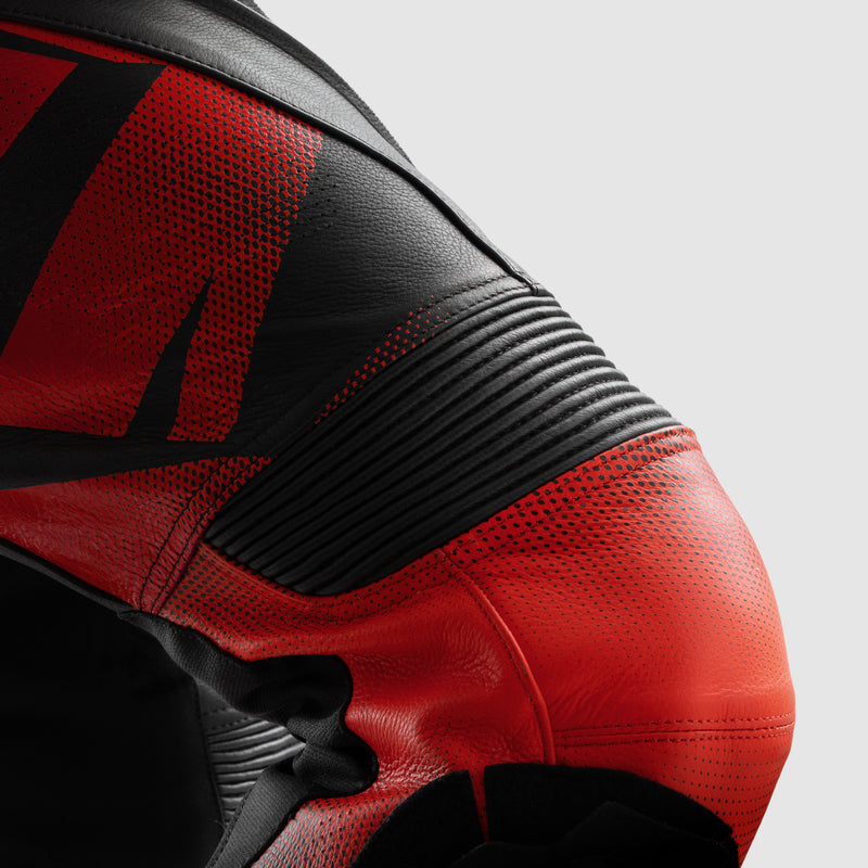 Spodnie motocyklowe skórzane Rebelhorn Inferno Black Fluo Red 18 323994_ZAL787593.jpg