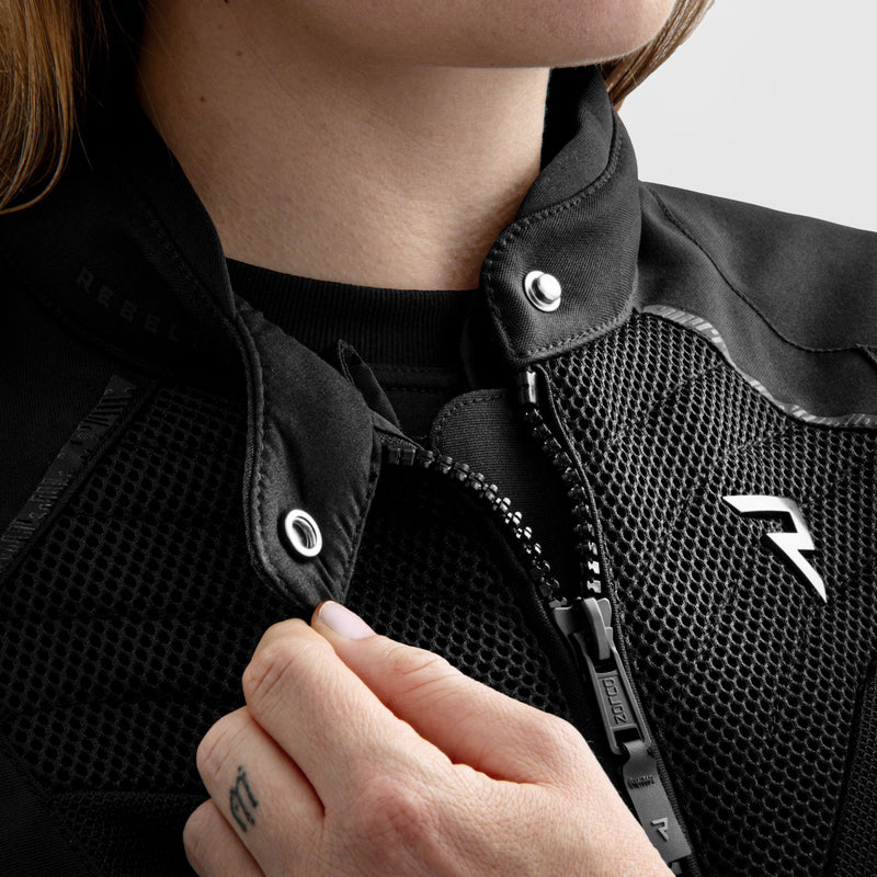 Kurtka motocyklowa tekstylna damska Rebelhorn Jax Black 26 293649_ZAL759632.jpg