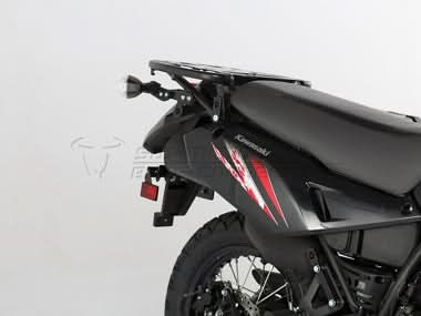 ZESTAW KUFRÓW BOCZNYCH TRAX ADV I STELAŻY SW-MOTECH KAWASAKI KLR 650 (08-) SILVER 45/37L 3