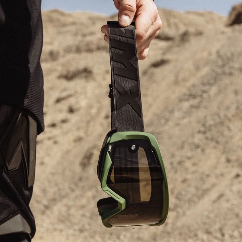 Gogle Imx Endurance Flip Green Matt/Black - Szyba Dark Smoke + Clear (2 Szyby W Zestawie) 5 241757_ZAL508008.jpg