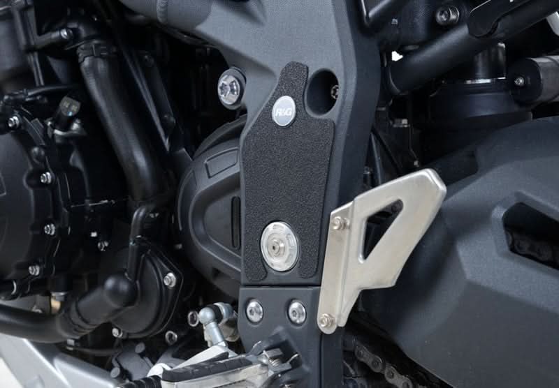 OSŁONA WAHACZA RG RACING TRIUMPH TIGER 1050 SPORT 16-, 2 CZĘŚCI BLACK 1