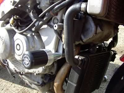 CRASHPADY CLASSIC RG RACING HONDA RVF400 (NC35) ALT. KIT BLACK 1