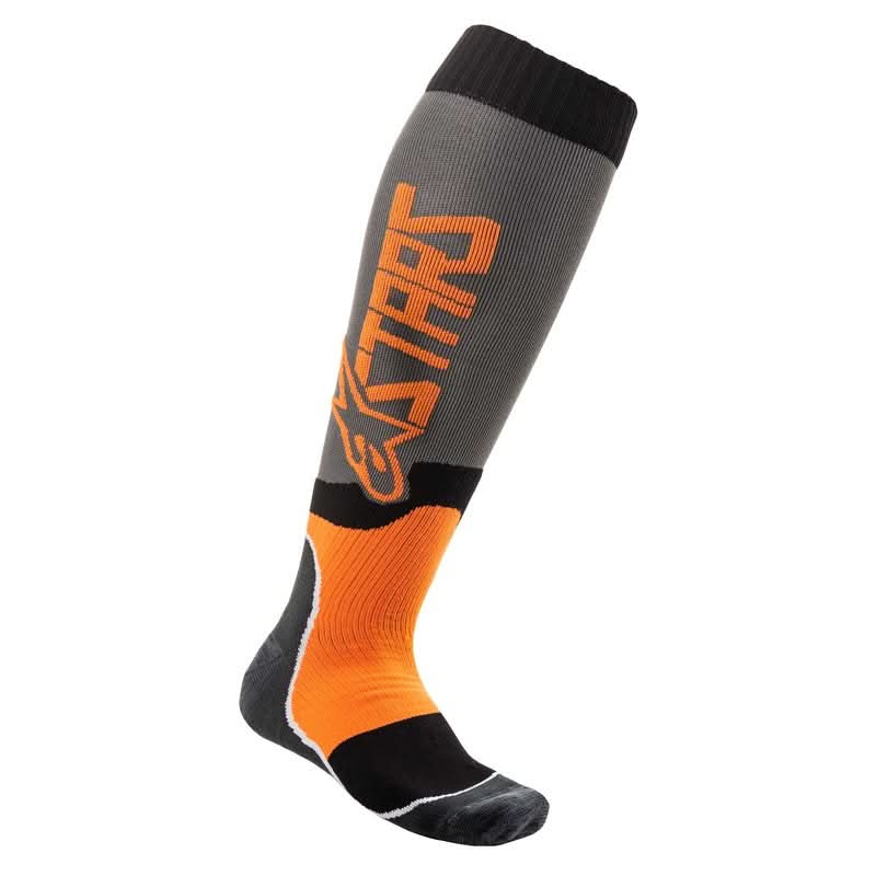 Skarpety Alpinestars Mx Plus-2 Cool Grey/Fluo Orange 1 252152_ZAL486491.jpg