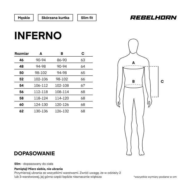 Kurtka motocyklowa skórzana Rebelhorn Inferno Black White Fluo Yellow 45 324180_ZAL787026.jpg