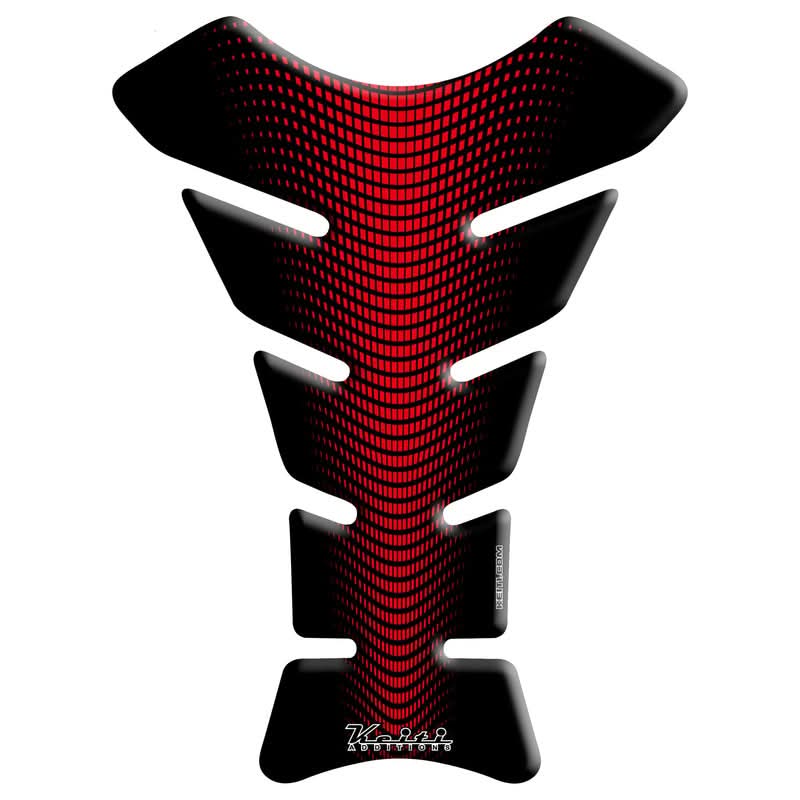 NAKLEJKA NA BAK TANKPAD KEITI WAVE RED 3