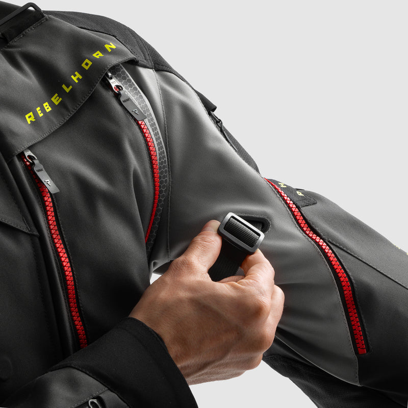 Kurtka Motocyklowa Tekstylna Rebelhorn Hardy 3.0 Dark Grey Black Fluo Yellow 51 324094_ZAL795107.jpg
