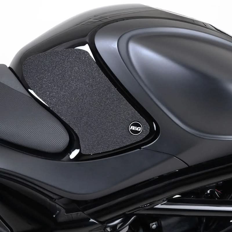 NAKLEJKA NA BAK TANKPAD ANTYPOŚLIZGOWY 2 CZĘŚCI RG RACING SUZUKI GLADIUS 09 CLEAR 1
