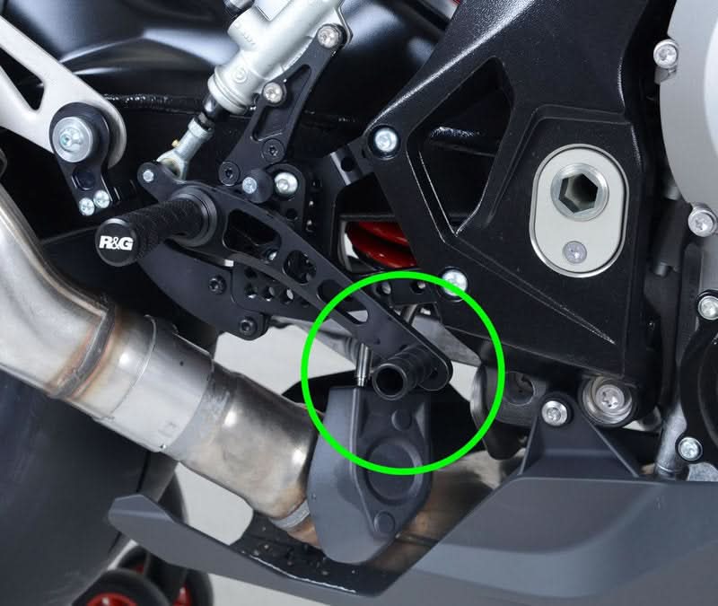 REGULOWANA UNIWERSALNA KOŃCÓWKA DŹWIGNI ZMIANY BIEGÓW LUB HAMULCA RG RACING (1SZT.) BLACK 5